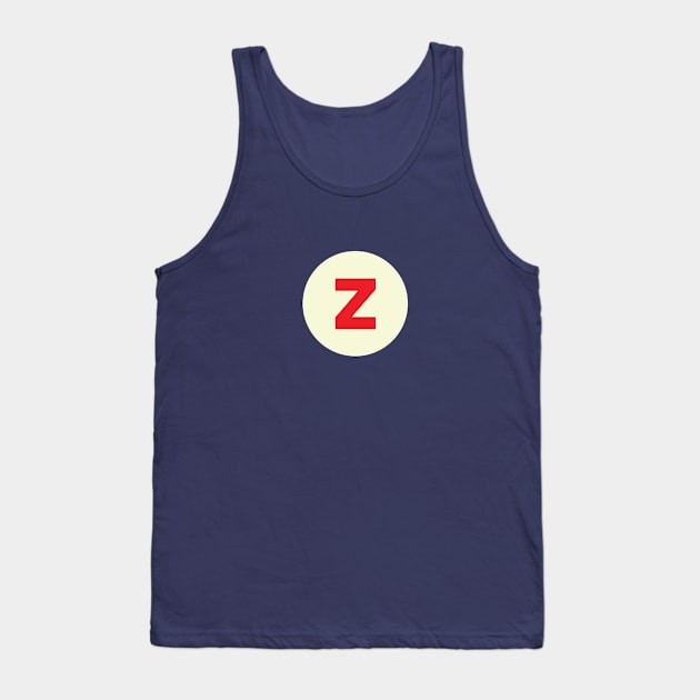 Vintage Z Monogram Tank Top by calebfaires